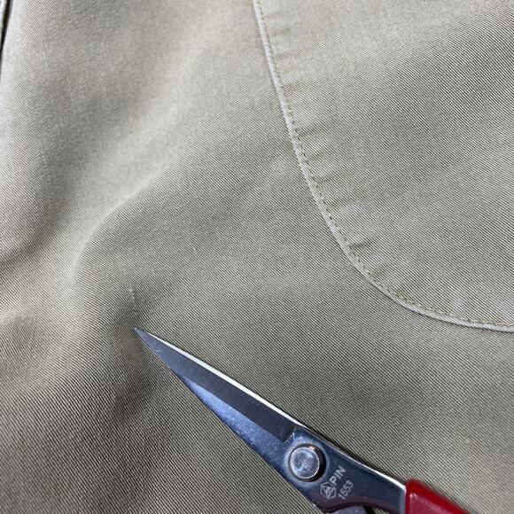 Sandro Pants Womens 10 Tan Cargo Convertible Length Gorpcore Classic Utility - Picture 12 of 15